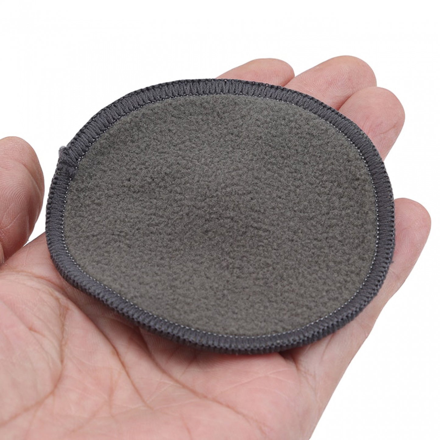 Reusable Makeup Removal Pads – 12-Piece Dark Grey Set | Eco-Friendly & Washable