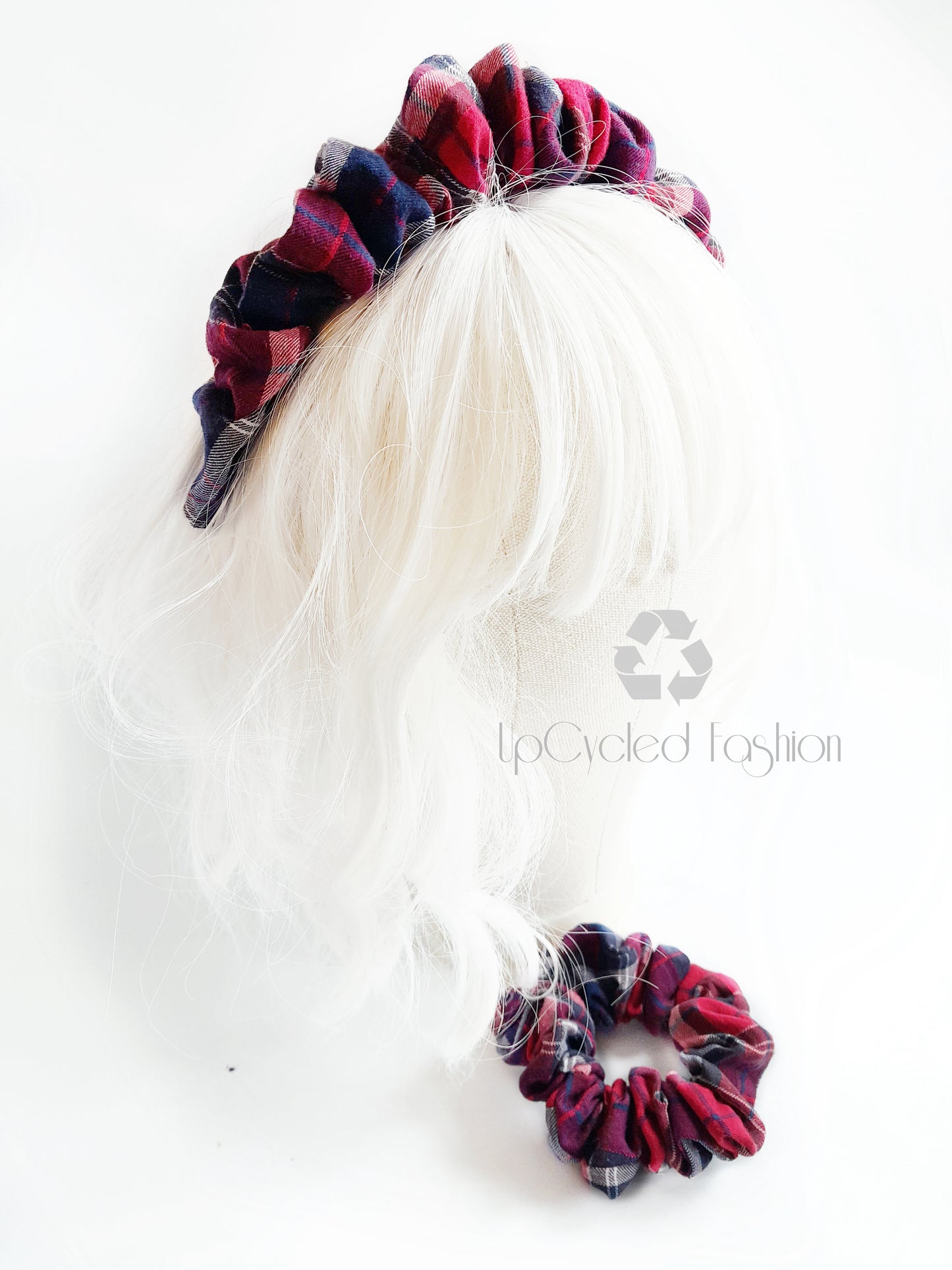 Eco-Friendly Scrunchie Headband & 2-Piece Scrunchie Set – Sustainable, Plastic-Free Hair Accessories