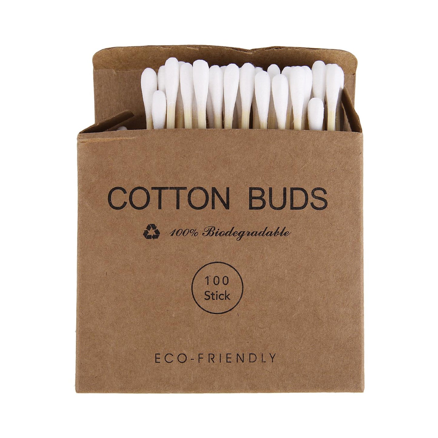 Bamboo Ear Buds – Eco-Friendly, Biodegradable &amp; Plastic-Free Cotton Swabs