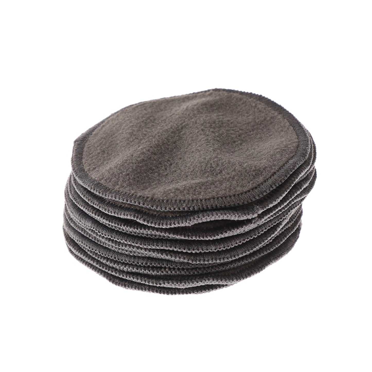 Reusable Makeup Removal Pads – 12-Piece Dark Grey Set | Eco-Friendly &amp; Washable