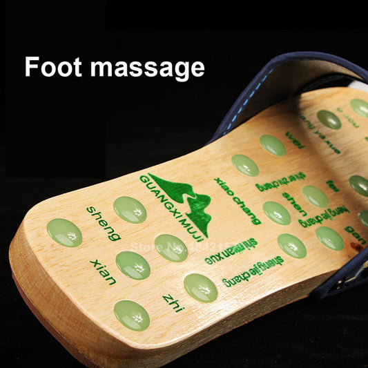 Natural Stone Acupressure Massage Slippers – Reflexology Foot Therapy Sandals (Copy)