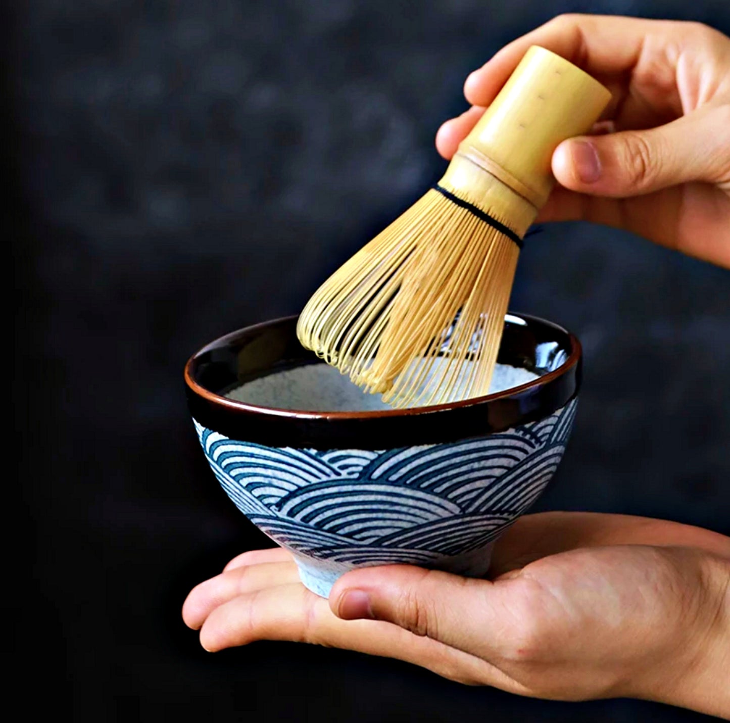 Traditional Bamboo Matcha Whisk — Handcrafted Chasen for Smooth, Frothy Matcha