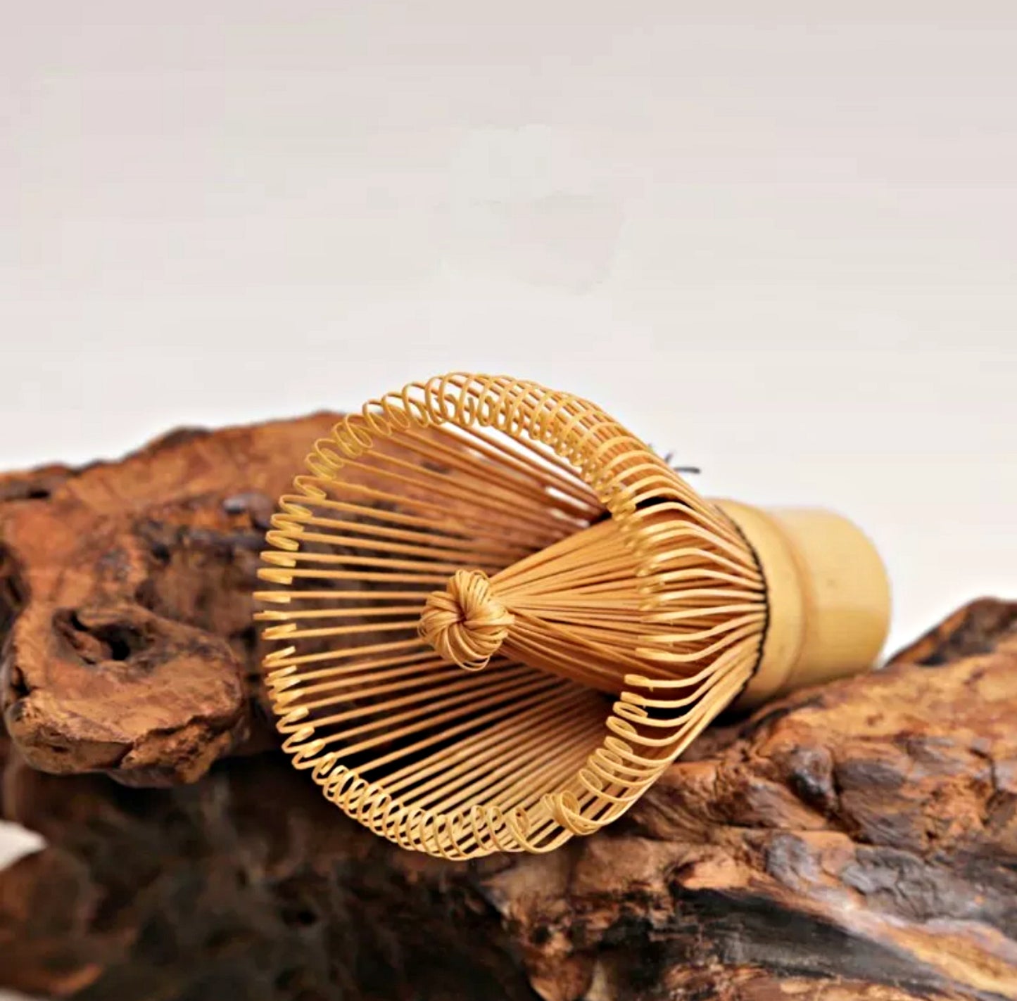 Traditional Bamboo Matcha Whisk — Handcrafted Chasen for Smooth, Frothy Matcha
