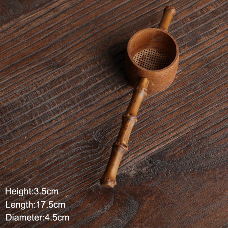 Traditional Asian Bamboo Tea Strainer – Eco-Friendly Loose Leaf Tea Filter
